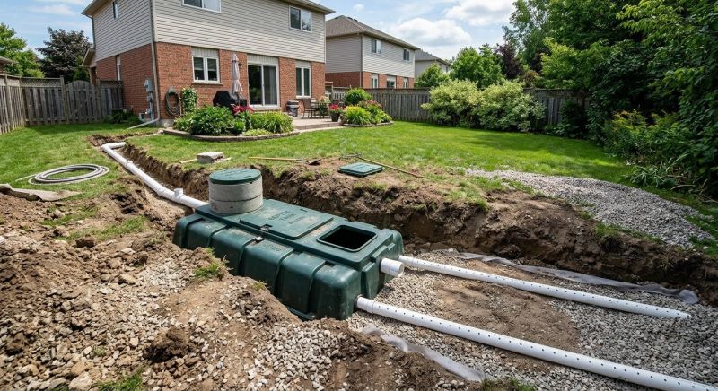 Aerobic Sewage Installation in San Antonio, TX