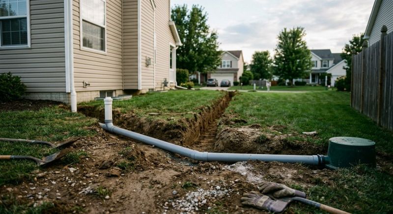 Sewer Main Installation in Columbus, OH